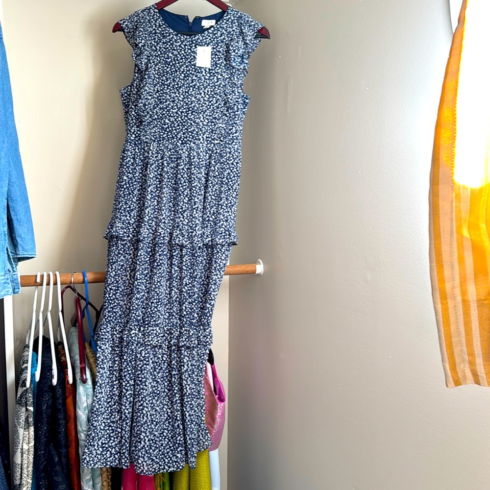 Brand new JCREW FACTORY MIDI DRESS NWT